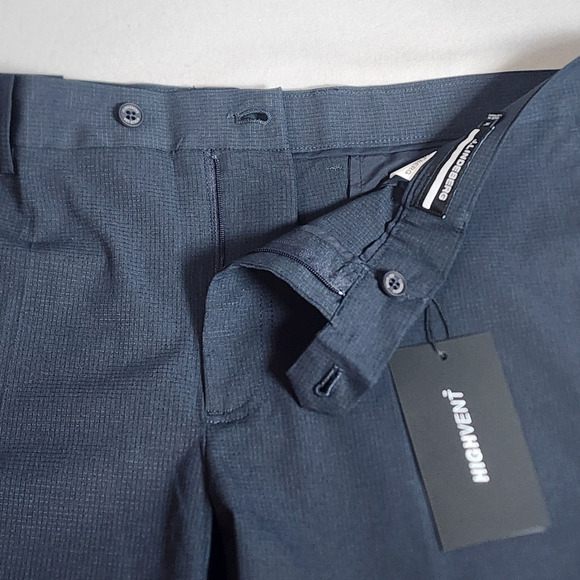 J. Lindeberg High Vent Golf Shorts Navy Men's Sz 38 - NWT - Picture 3 of 8